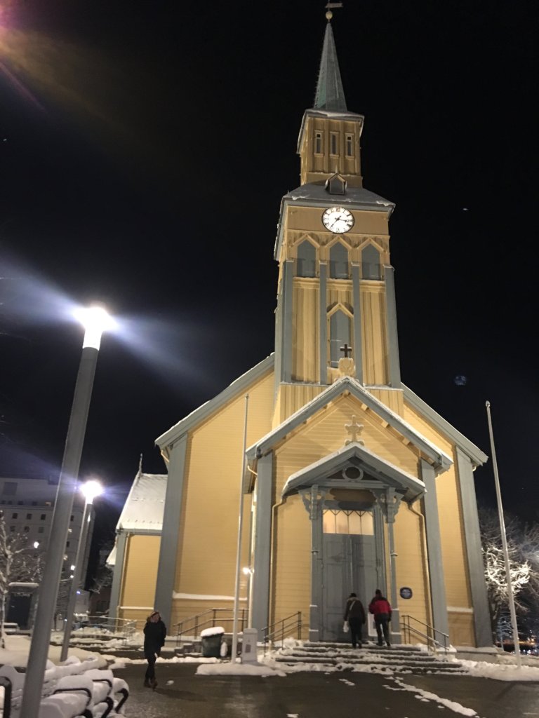 Tromsø Cathedral, downtown Tromsø