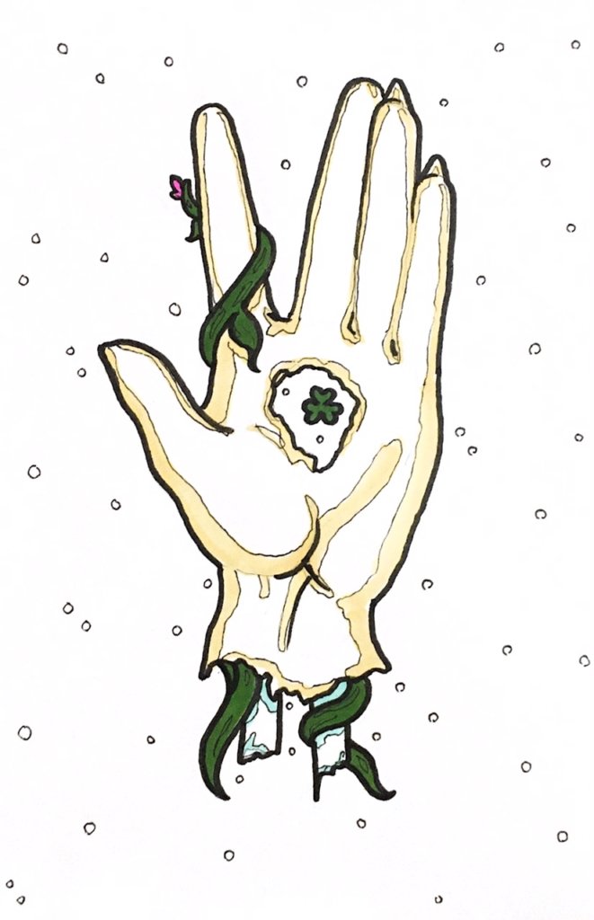 five of clubs drawing