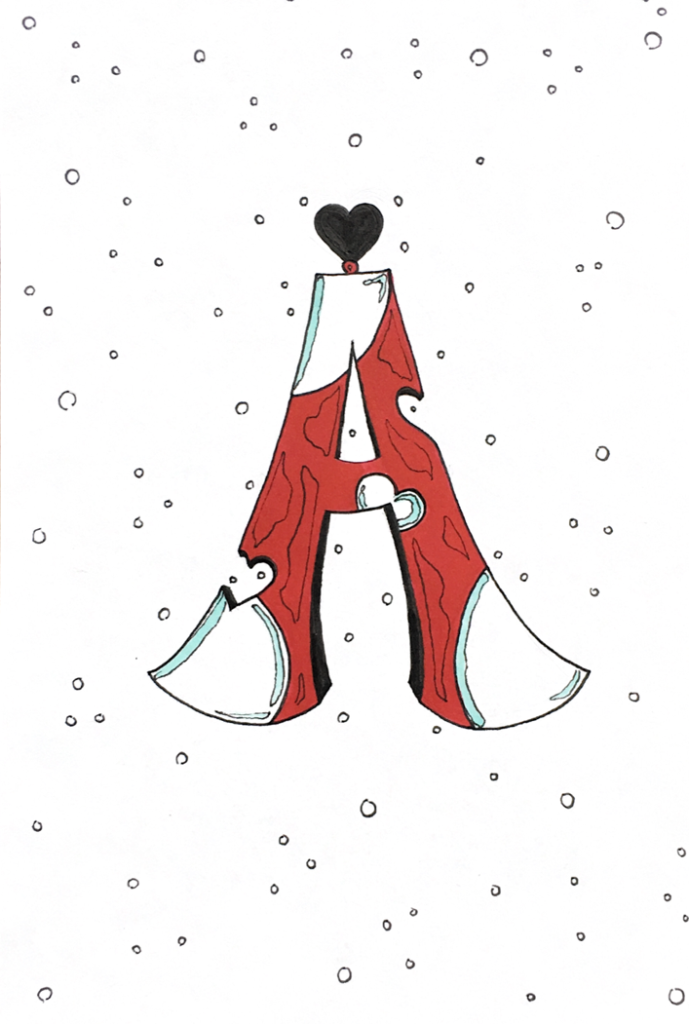 ace of hearts drawing